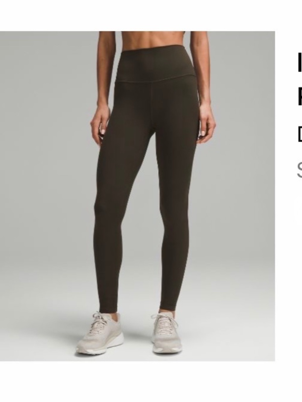 Lululemon Alignโข High-Rise Pant 28โ โ Dark Olive | Size 10